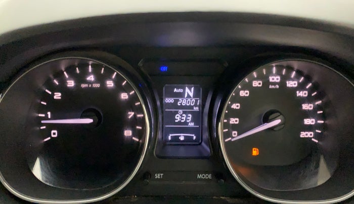 2018 Tata Tiago XZA PETROL, Petrol, Automatic, 28,198 km, Odometer Image