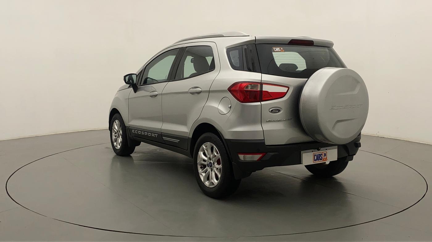 2015 Ford Ecosport TITANIUM 1.5L PETROL AT, Petrol, Automatic, 43,187 km, Left Back Diagonal