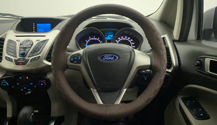 2015 Ford Ecosport TITANIUM 1.5L PETROL AT, Petrol, Automatic, 43,187 km, Steering Wheel Close Up