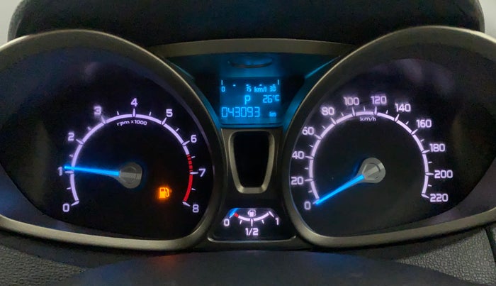 2015 Ford Ecosport TITANIUM 1.5L PETROL AT, Petrol, Automatic, 43,187 km, Odometer Image