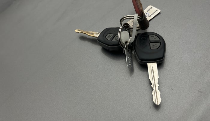 2018 Maruti Ciaz SIGMA 1.4 MT PETROL, Petrol, Manual, 80,412 km, Key Close Up