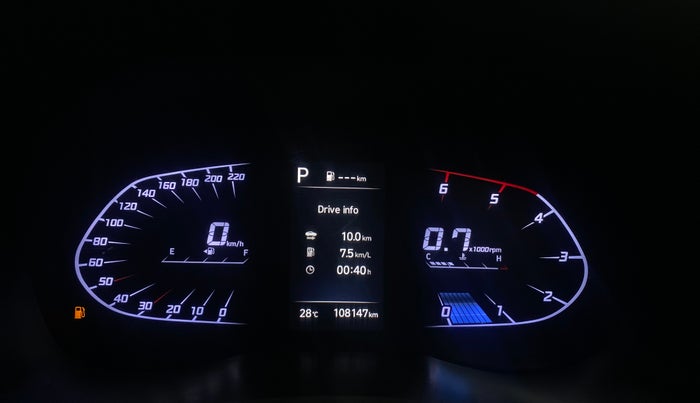 2021 Hyundai Verna SX (O) 1.5 CRDI AT, Diesel, Automatic, 1,08,132 km, Odometer Image