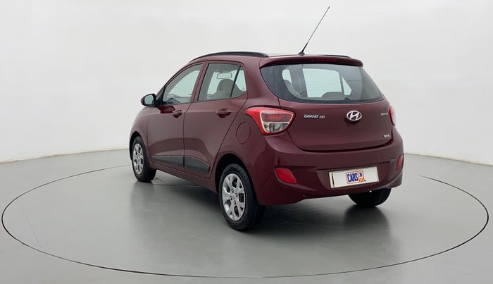 2015 Hyundai Grand i10 SPORTZ 1.2 KAPPA VTVT, Petrol, Manual, 45,899 km, Left Back Diagonal
