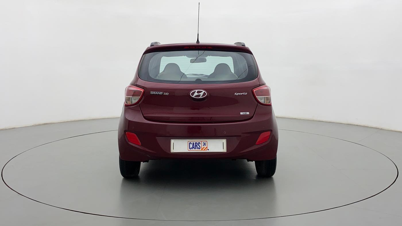 2015 Hyundai Grand i10 SPORTZ 1.2 KAPPA VTVT, Petrol, Manual, 45,899 km, Back/Rear