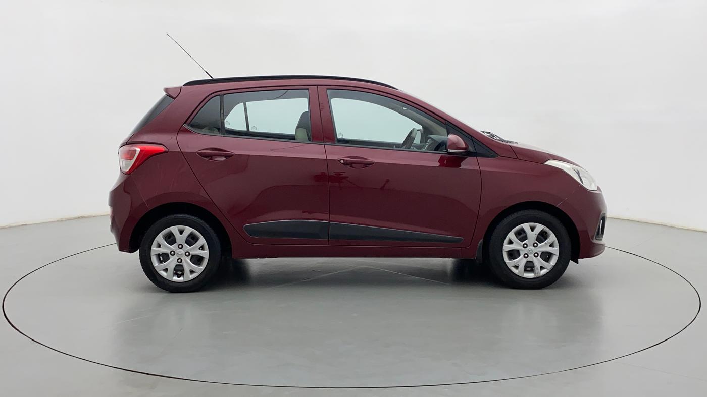 2015 Hyundai Grand i10 SPORTZ 1.2 KAPPA VTVT, Petrol, Manual, 45,899 km, Right Side
