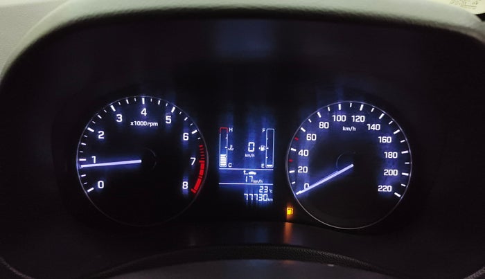 2017 Hyundai Creta SX PLUS 1.6 PETROL, Petrol, Manual, 77,726 km, Odometer Image