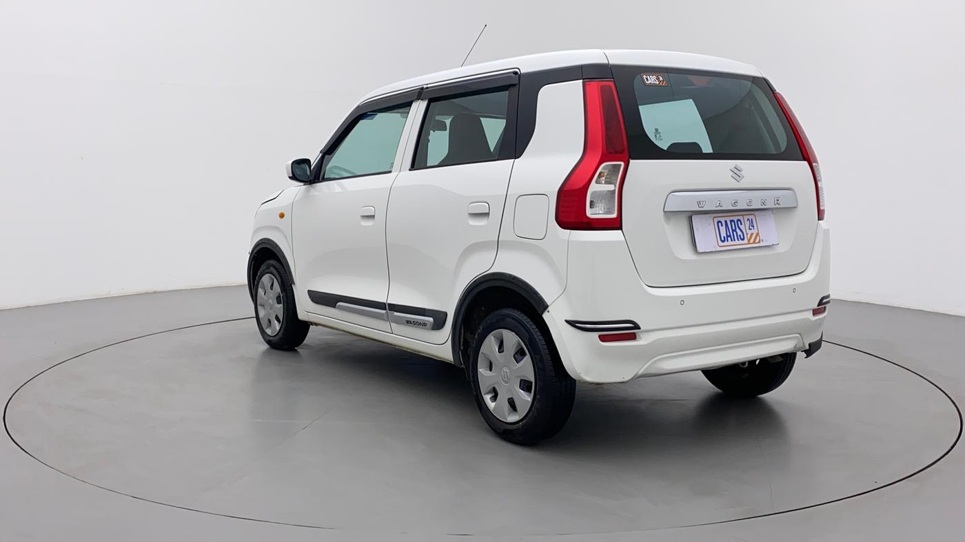 2023 Maruti New Wagon-R VXI 1.0 AMT, Petrol, Automatic, 12,666 km, Left Back Diagonal