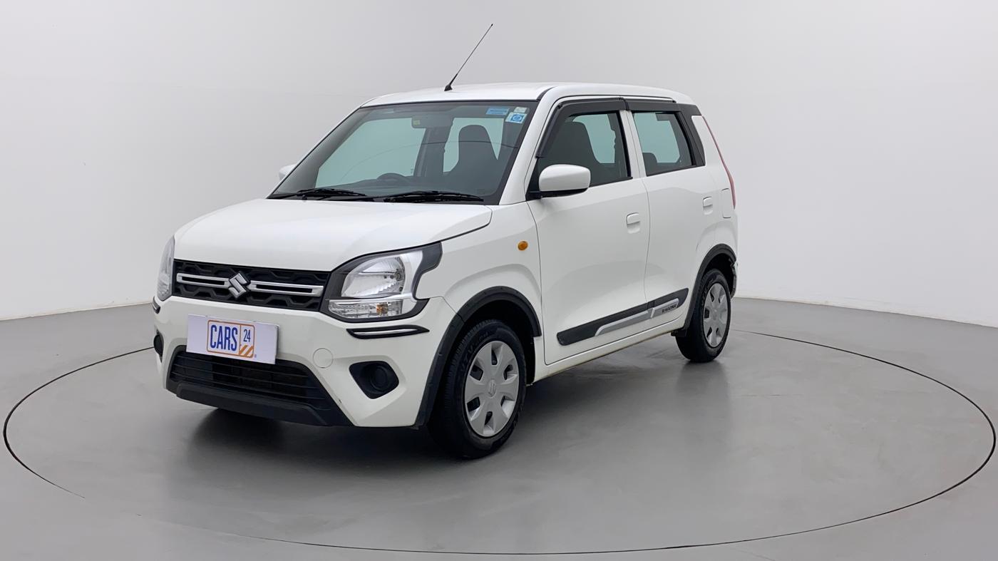 2023 Maruti New Wagon-R VXI 1.0 AMT, Petrol, Automatic, 12,666 km, Left Front Diagonal