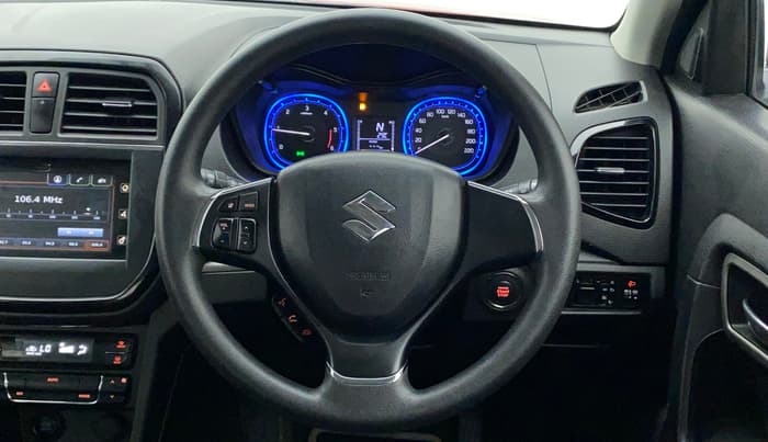 2018 Maruti Vitara Brezza ZDI PLUS AMT, Diesel, Automatic, 57,334 km, Steering Wheel Close Up