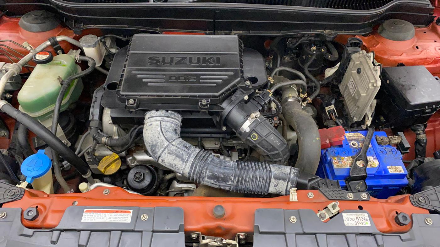 2018 Maruti Vitara Brezza ZDI PLUS AMT, Diesel, Automatic, 57,334 km, Open Bonet