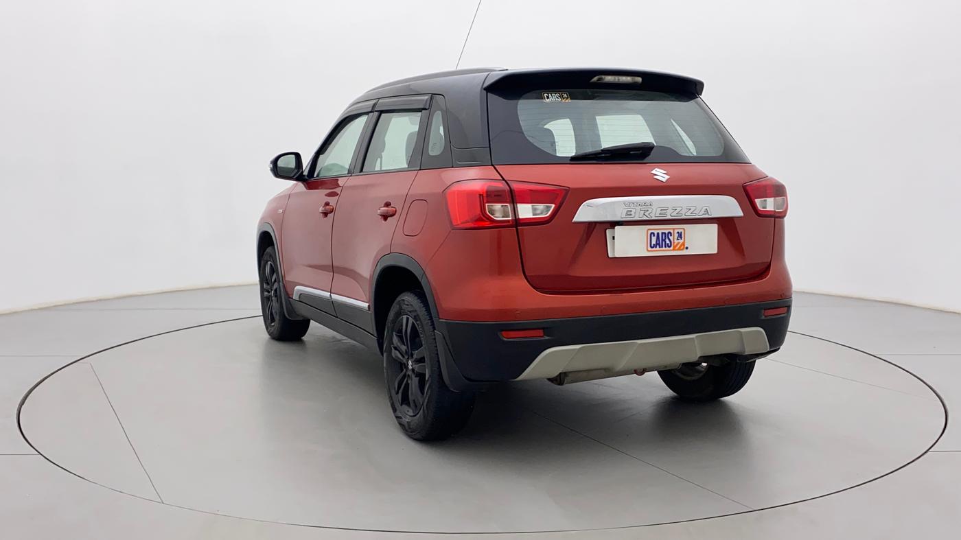 2018 Maruti Vitara Brezza ZDI PLUS AMT, Diesel, Automatic, 57,334 km, Left Back Diagonal