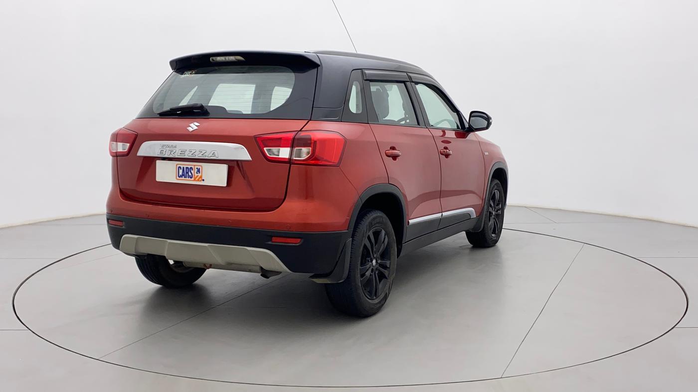 2018 Maruti Vitara Brezza ZDI PLUS AMT, Diesel, Automatic, 57,334 km, Right Back Diagonal