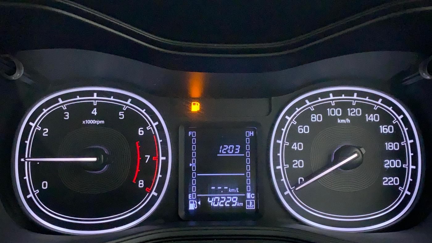 2021 Maruti Vitara Brezza LXI, Petrol, Manual, 40,228 km, Odometer Image