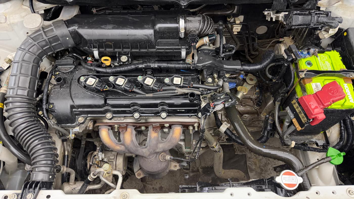 2021 Toyota Glanza G, Petrol, Manual, 55,830 km, Engine View
