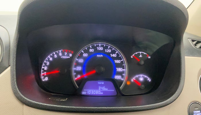 2013 Hyundai Grand i10 ASTA 1.2 KAPPA VTVT, Petrol, Manual, 1,03,079 km, Odometer Image