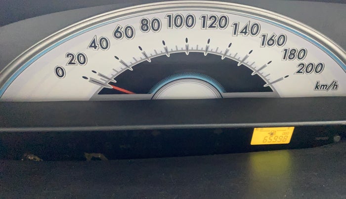 2012 Toyota Etios Liva GD, Diesel, Manual, 65,998 km, Odometer Image