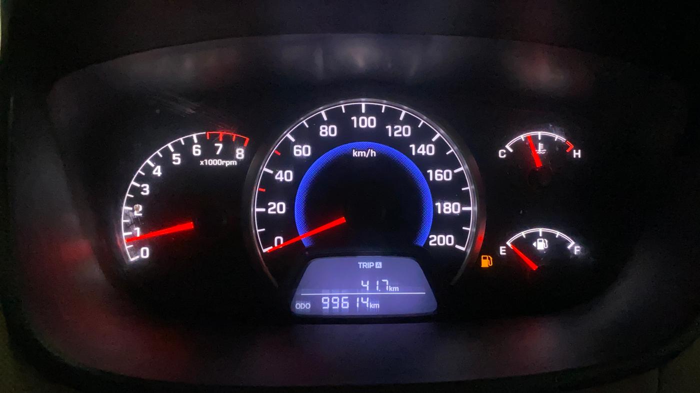 2014 Hyundai Grand i10 MAGNA 1.2 KAPPA VTVT, Petrol, Manual, 99,969 km, Odometer Image