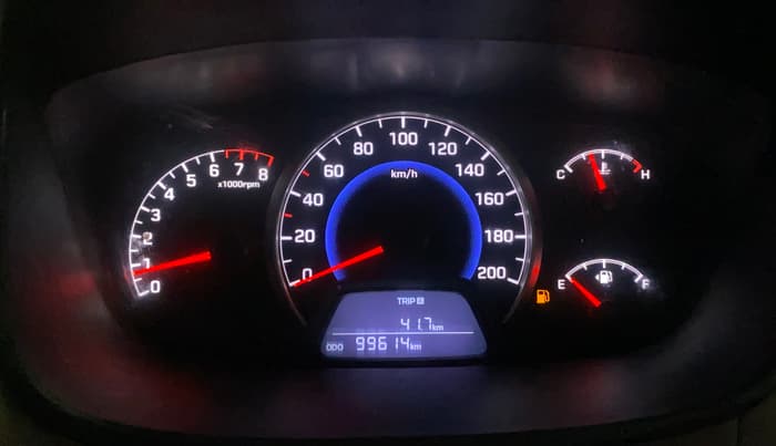 2014 Hyundai Grand i10 MAGNA 1.2 KAPPA VTVT, Petrol, Manual, 99,336 km, Odometer Image