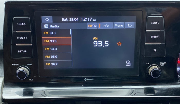 2020 KIA SELTOS HTK 1.5 PETROL, Petrol, Manual, 97,437 km, Infotainment System