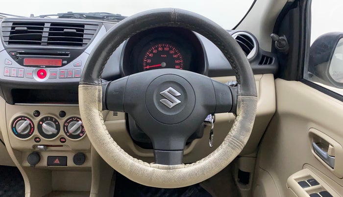 2012 Maruti A Star VXI, Petrol, Manual, 60,694 km, Steering Wheel Close Up