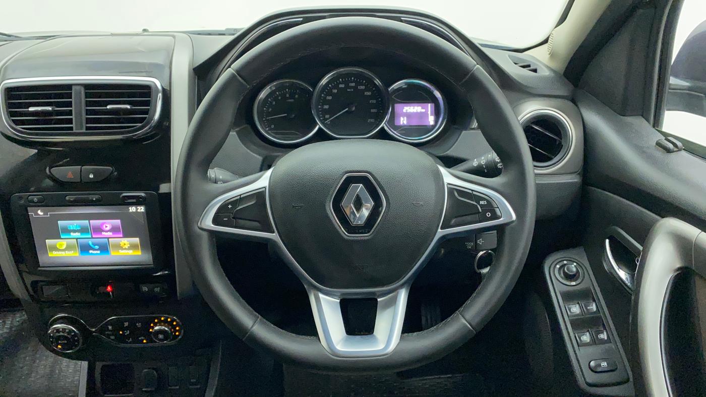 2019 Renault Duster 110 PS RXZ AMT DIESEL, Diesel, Automatic, 25,628 km, Steering Wheel Close Up