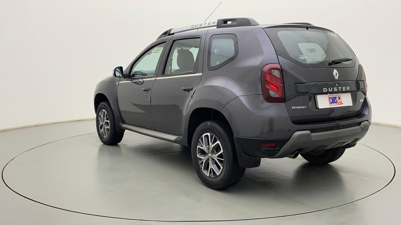 2019 Renault Duster 110 PS RXZ AMT DIESEL, Diesel, Automatic, 25,628 km, Left Back Diagonal