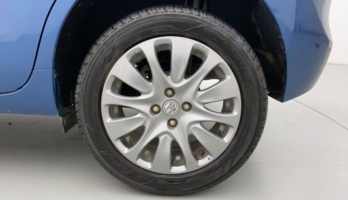 2017 Maruti Baleno ALPHA CVT PETROL 1.2, Petrol, Automatic, 38,727 km, Left Rear Wheel