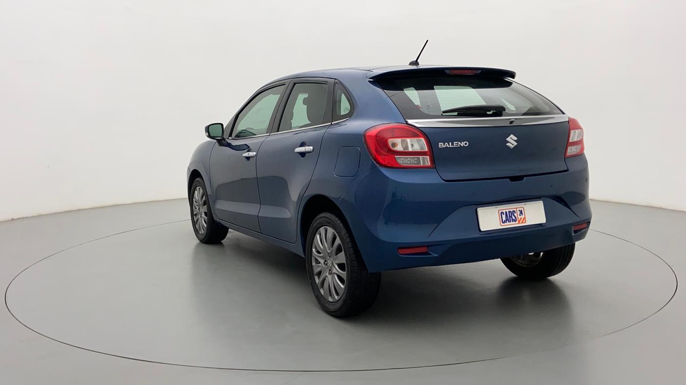 2017 Maruti Baleno ALPHA CVT PETROL 1.2, Petrol, Automatic, 38,727 km, Left Back Diagonal