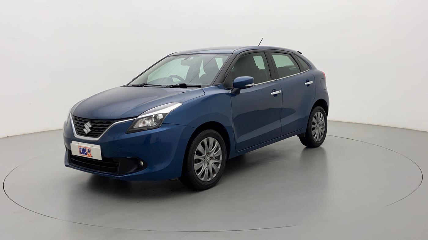 2017 Maruti Baleno ALPHA CVT PETROL 1.2, Petrol, Automatic, 38,727 km, Left Front Diagonal