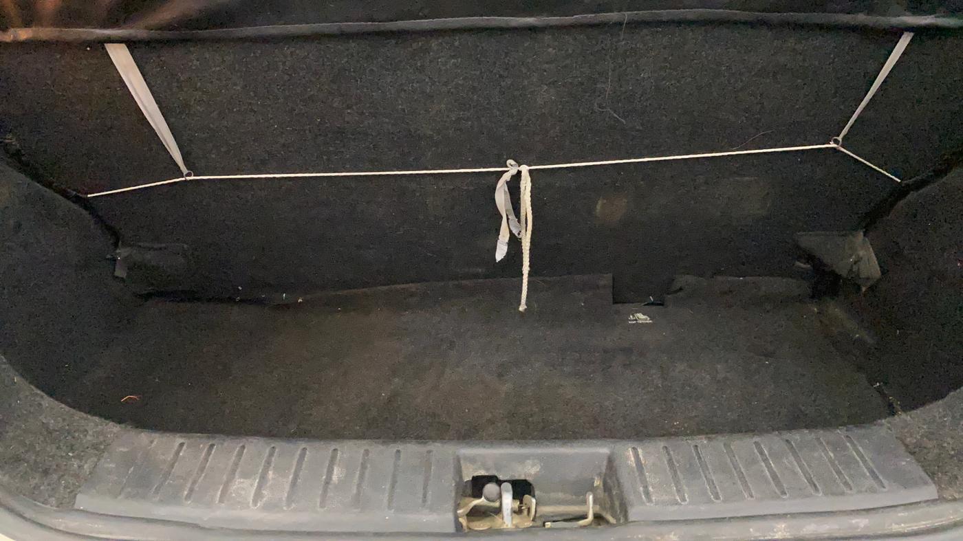 2016 Mahindra Kuv100 K8 6 STR, Petrol, Manual, 55,029 km, Boot Inside