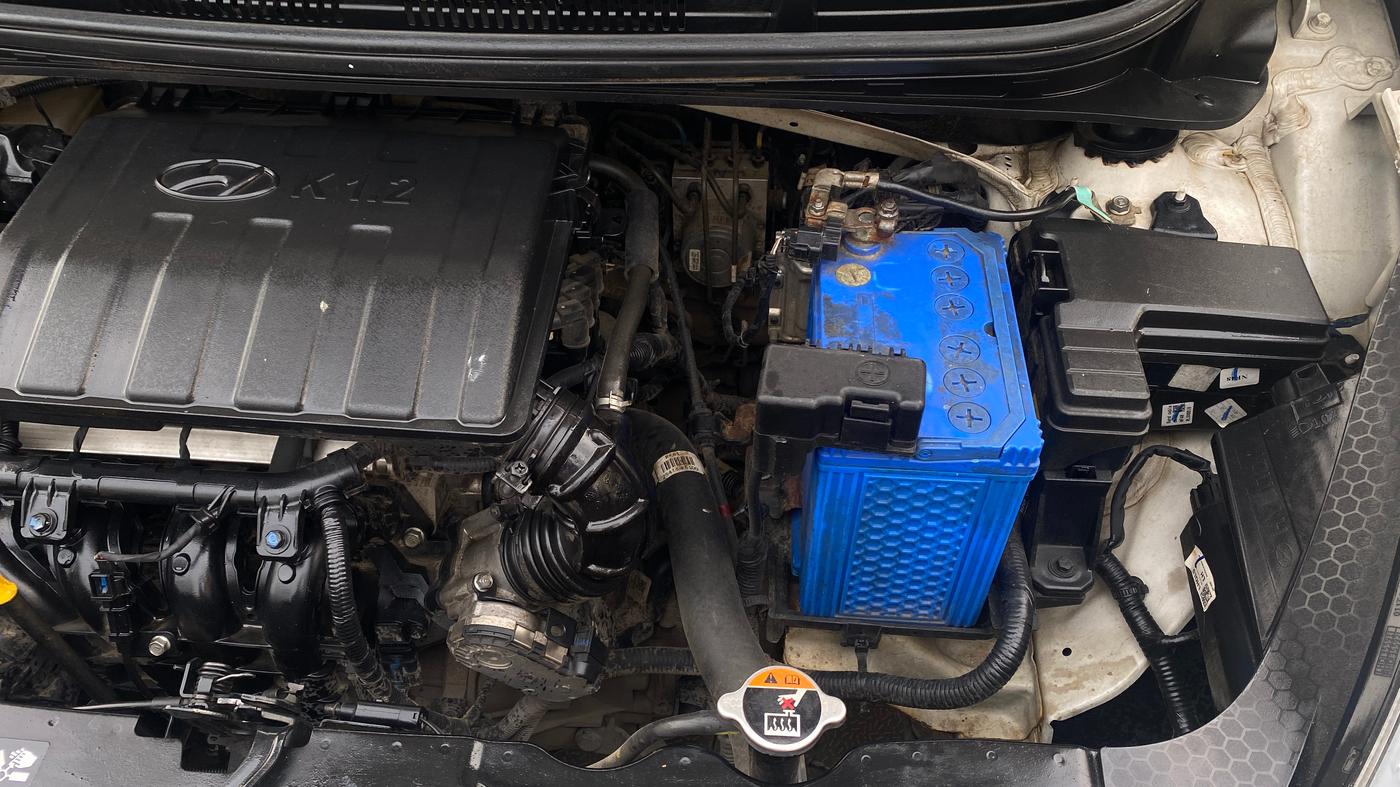 2023 Hyundai GRAND I10 NIOS ASTA 1.2 KAPPA VTVT, Petrol, Manual, 25,365 km, Engine View - Left
