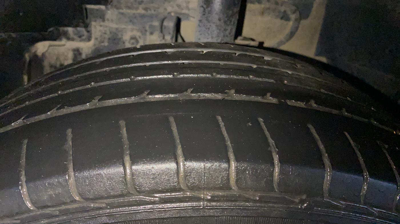 2022 Tata NEXON XE PETROL, CNG, Manual, 35,749 km, Left Front Tyre Tread