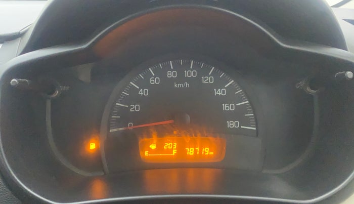 2015 Maruti Celerio VXI, Petrol, Manual, 78,707 km, Odometer Image