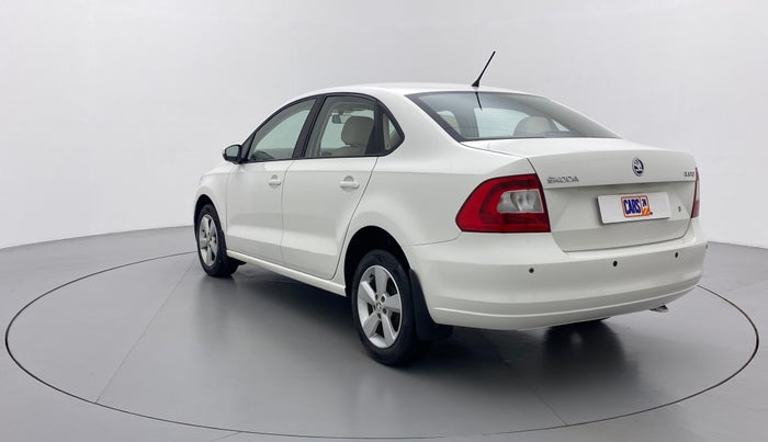 2016 Skoda Rapid AMBITION 1.6 MPI MT PLUS, Petrol, Manual, 32,603 km, Left Back Diagonal