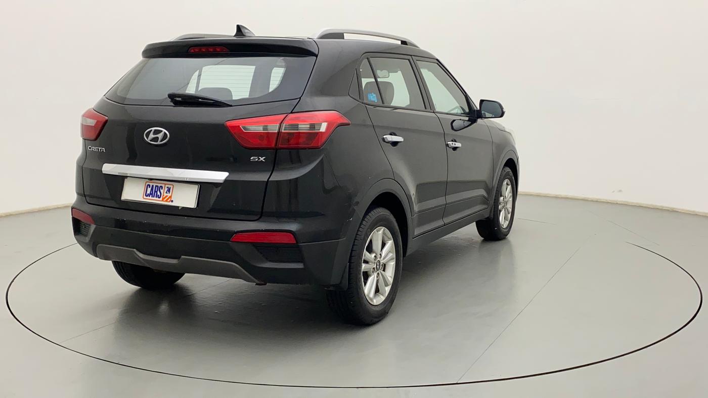 2016 Hyundai Creta SX PLUS 1.6 PETROL, Petrol, Manual, 63,508 km, Right Back Diagonal
