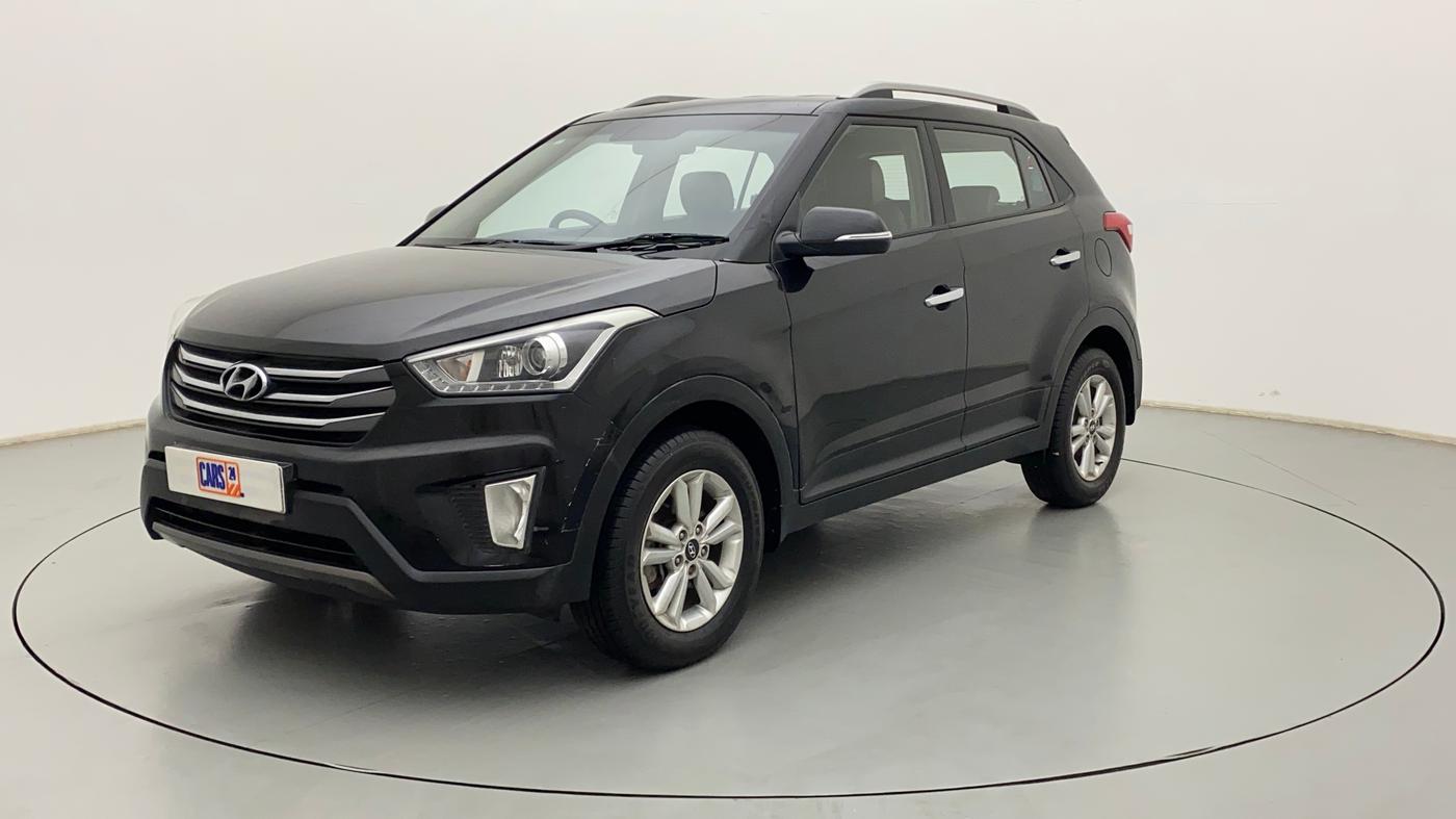 2016 Hyundai Creta SX PLUS 1.6 PETROL, Petrol, Manual, 63,508 km, Left Front Diagonal