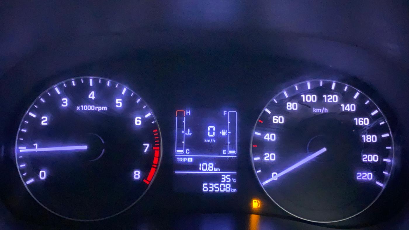 2016 Hyundai Creta SX PLUS 1.6 PETROL, Petrol, Manual, 63,508 km, Odometer Image