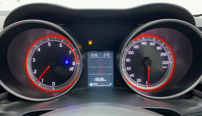 2020 Maruti Swift ZXI PLUS, Petrol, Manual, 19,686 km, Odometer Image
