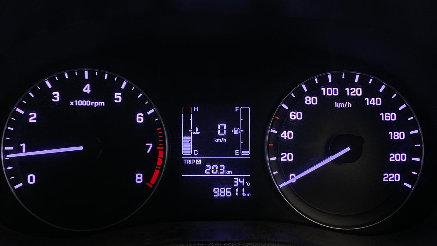 2017 Hyundai Creta E PLUS 1.6 PETROL, Petrol, Manual, 98,607 km, Odometer Image