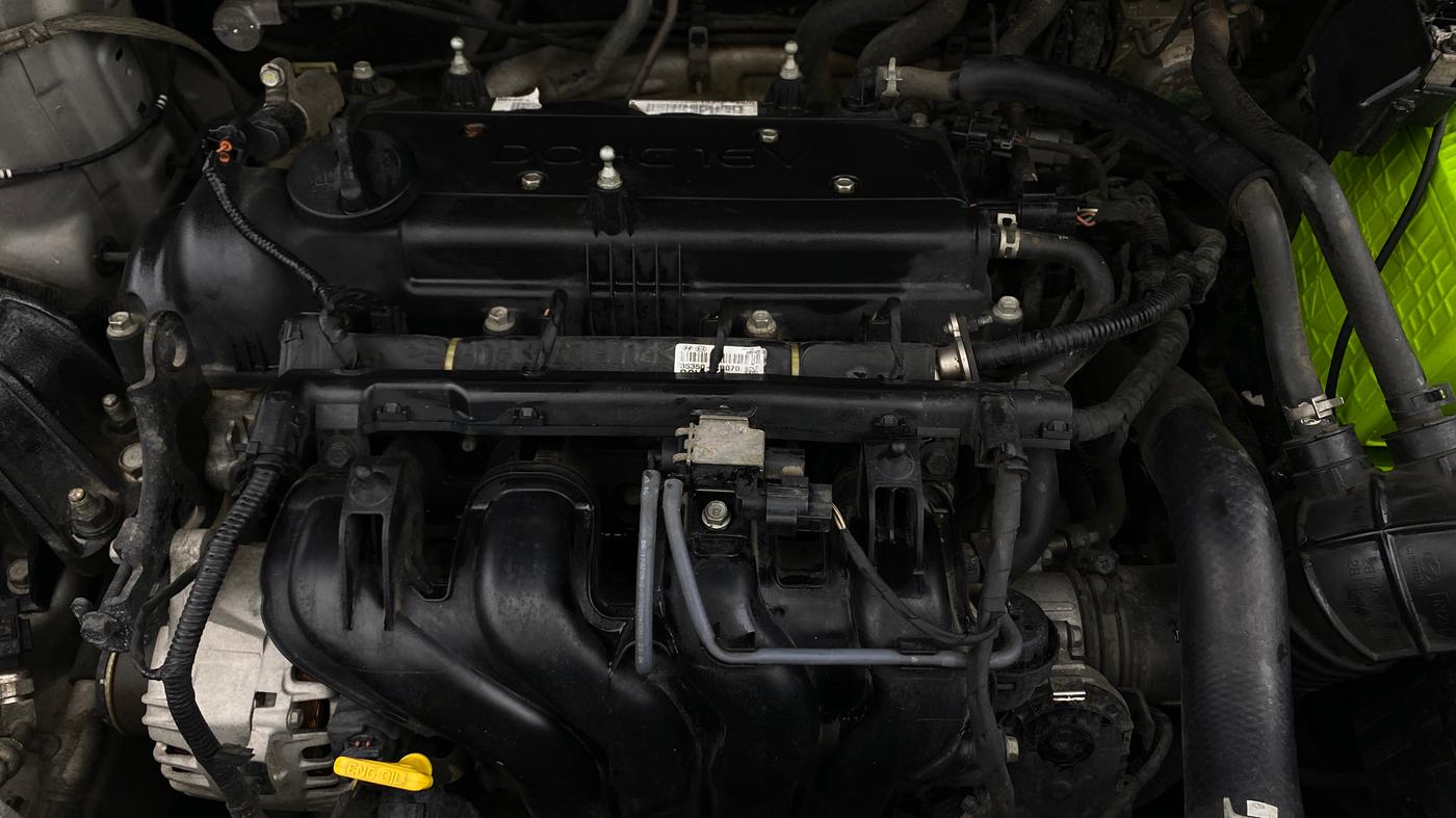 2017 Hyundai Creta E PLUS 1.6 PETROL, Petrol, Manual, 98,607 km, Engine View
