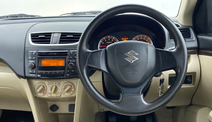 2016 Maruti Swift Dzire VXI OPT, Petrol, Manual, Steering Wheel Close Up