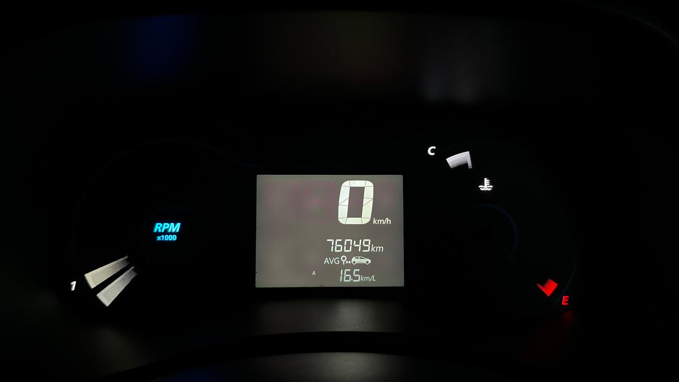 2021 Renault Kwid CLIMBER 1.0 (O), Petrol, Manual, 76,048 km, Odometer Image