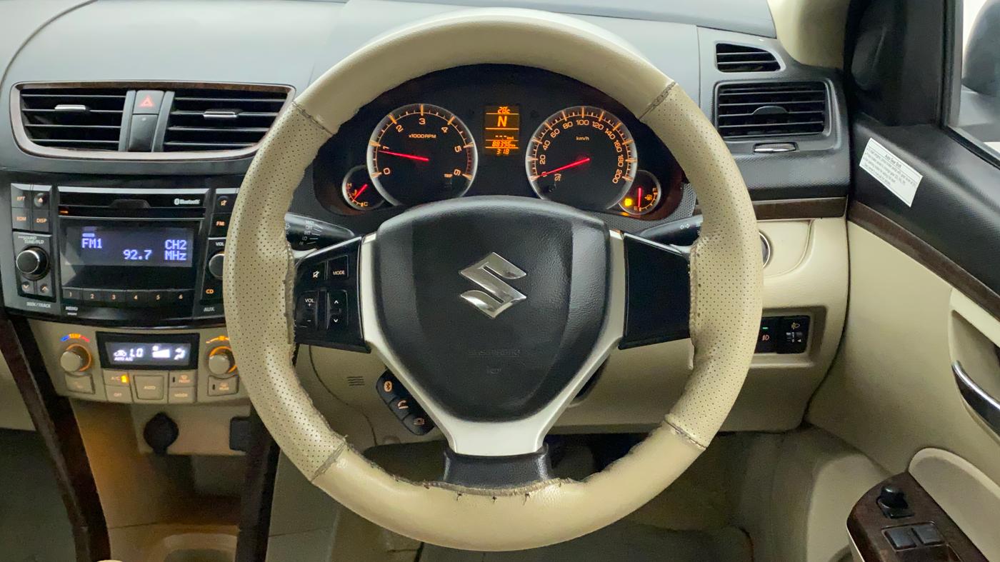 2016 Maruti Swift Dzire ZDI AMT, Diesel, Automatic, 88,396 km, Steering Wheel Close Up
