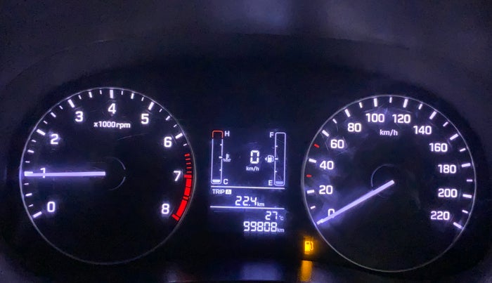 2017 Hyundai Creta SX PLUS 1.6 PETROL, Petrol, Manual, 99,808 km, Odometer Image