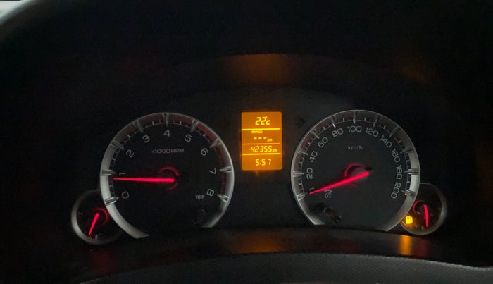 2014 Maruti Swift Dzire ZXI, Petrol, Manual, 42,349 km, Odometer Image