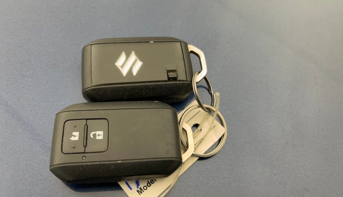 2019 Maruti Baleno ZETA CVT PETROL 1.2, Petrol, Automatic, 24,163 km, Key Close Up