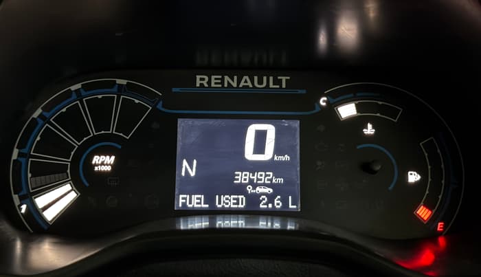 2020 Renault TRIBER RXZ AMT, Petrol, Automatic, 38,441 km, Odometer Image