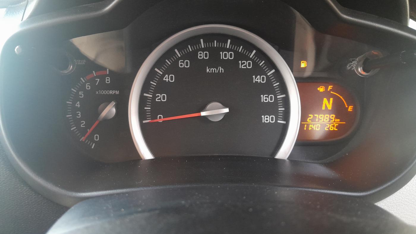 2017 Maruti Celerio VXI AMT (O), Petrol, Automatic, 27,987 km, Odometer Image