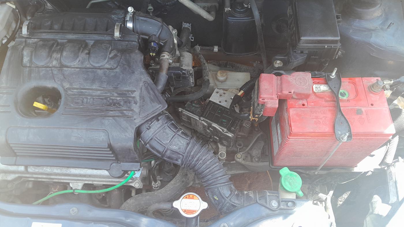 2017 Maruti Celerio VXI AMT (O), Petrol, Automatic, 27,987 km, Engine View - Left