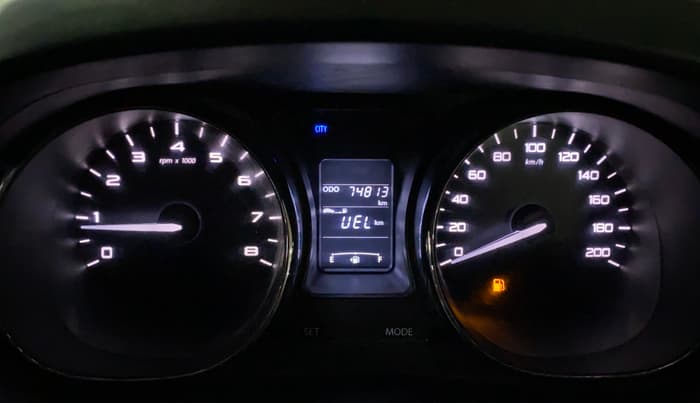 2019 Tata Tiago XM PETROL, CNG, Manual, 74,800 km, Odometer Image